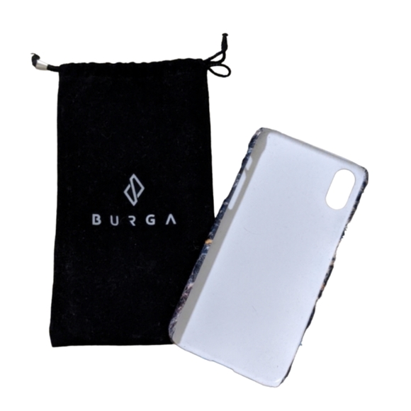 Burga iPhone XR Case Blue/Gold with Black Bag - Picture 4 of 4